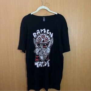 Black Graphic T-Shirt | Size L
